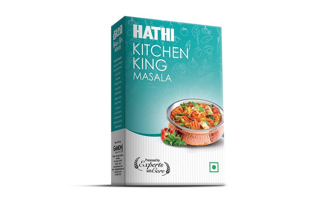 Hathi Kitchen King Masala    Box  100 grams